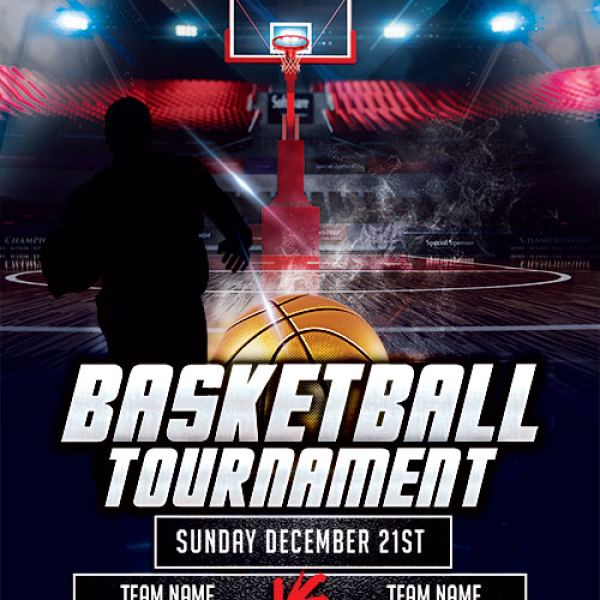 Zugang zum Basketball Flyer Design