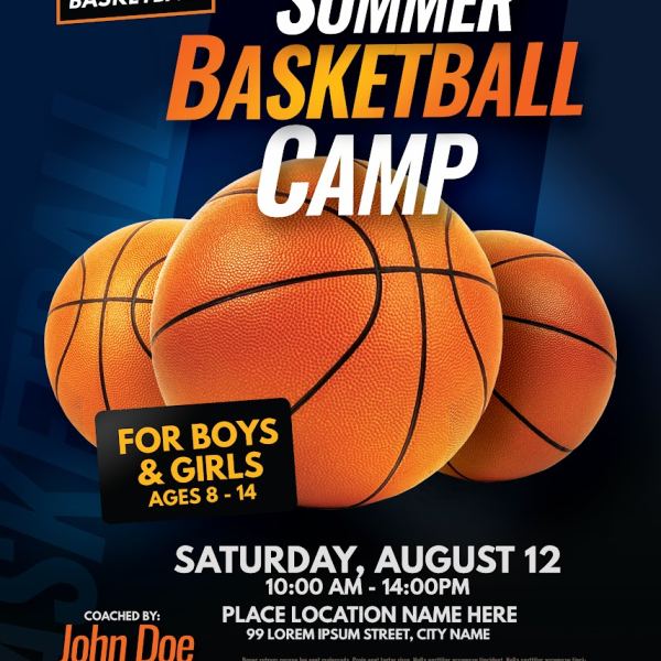 Basketball Flyer Design Paket