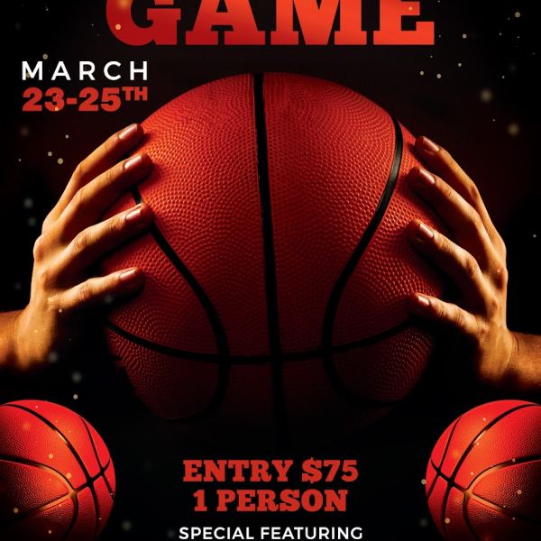 Basketball Flyer 12 - Kreative Ressourcen für die Spielnacht-Promotion