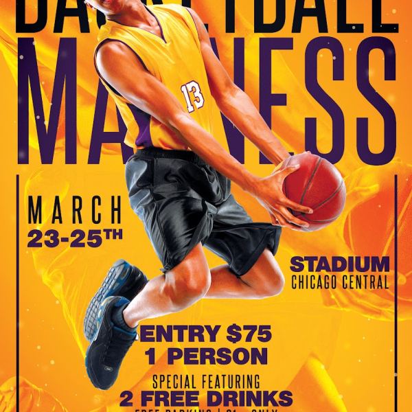 Basketball Flyer 13 - Kreatives Design-Paket