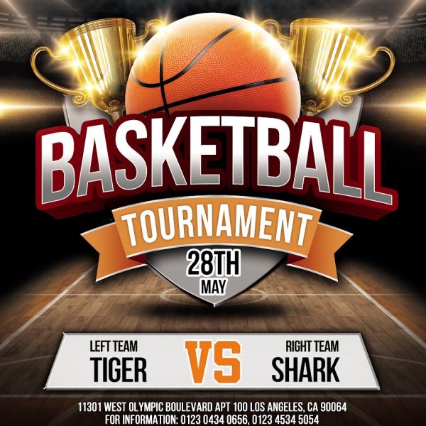 Basketball Flyer 17 - Komplettes Marketing-Kit