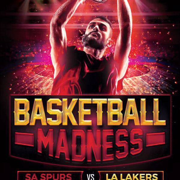 Basketball Flyer 15 - Professionelle Vorlagenzugang