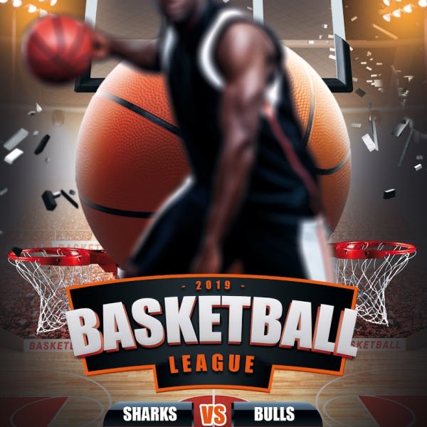 Basketball Flyer 22 - Kreative Design-Ressourcen