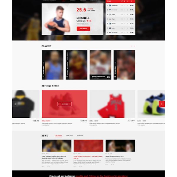 Basketball Flyer 24 - PSD Design Access