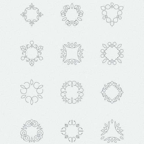 مجموعة شعارات بوتيك 20