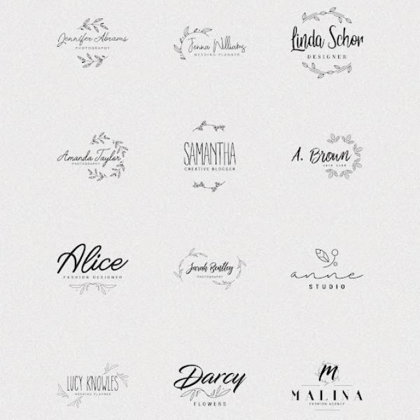 20 Minimalistische Eleganz Logo Designs - Jetzt Zugreifen