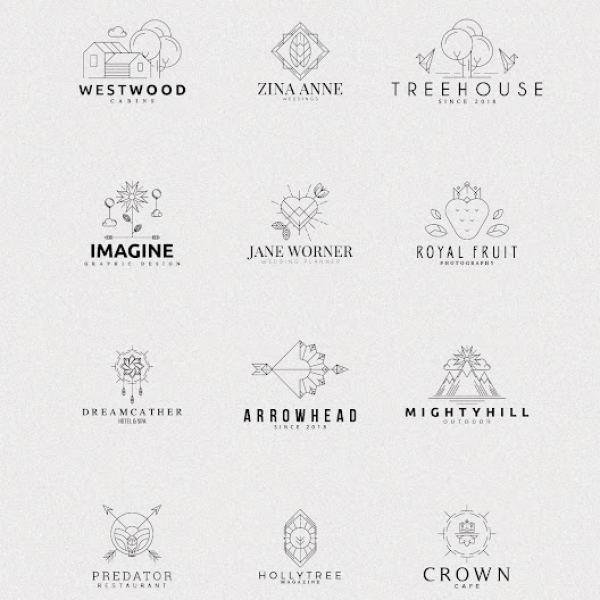 Access 40 Boutique Logo Templates - PSD, JPG, EPS, AI