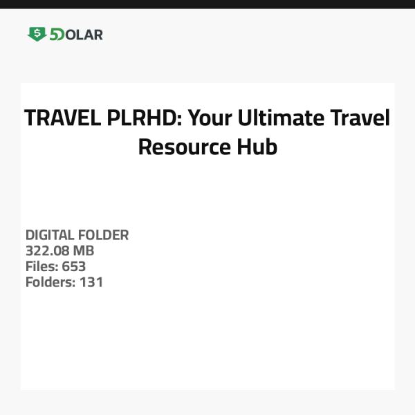 السفر - PLRHD: مركز موارد السفر النهائي الخاص بك