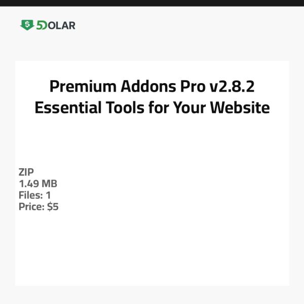 الإضافات المميزة برو v2.8.2 - أدوات أساسية لموقعك الإلكتروني