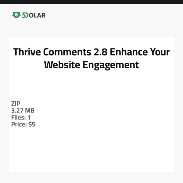 Thrive Comments 2.8 - Steigern Sie das Engagement Ihrer Website