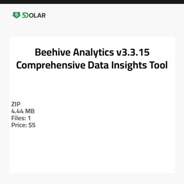 Beehive Analytics v3.3.15 - Umfassendes Datenanalyse-Tool