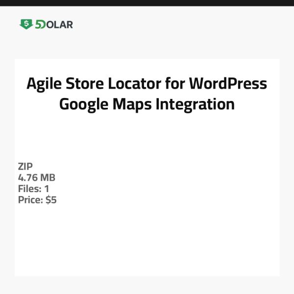 Agiler Store Locator für WordPress - Google Maps Integration