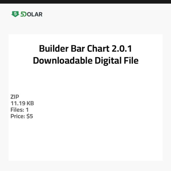 Builder Bar Chart 2.0.1 - Herunterladbare digitale Datei
