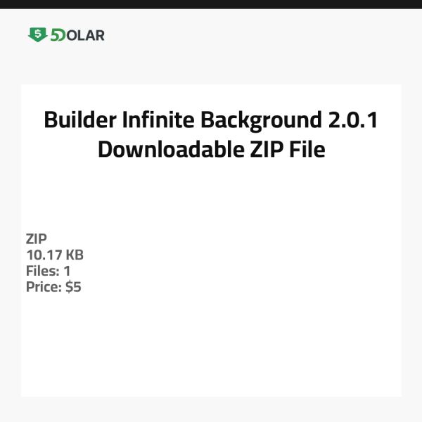 Builder Infinite Background 2.0.1 - Herunterladbare ZIP-Datei