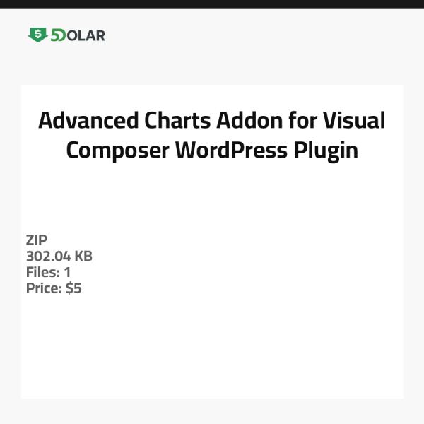 Erweiterte Diagramme Addon für Visual Composer - WordPress Plugin