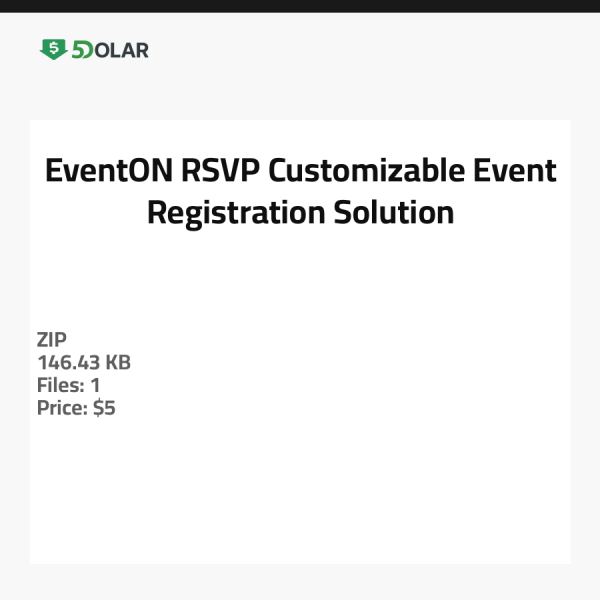 EventON RSVP - Anpassbare Event-Registrierungslösung