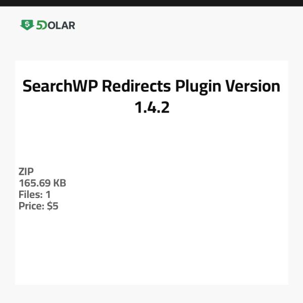 SearchWP Redirects Plugin - Version 1.4.2