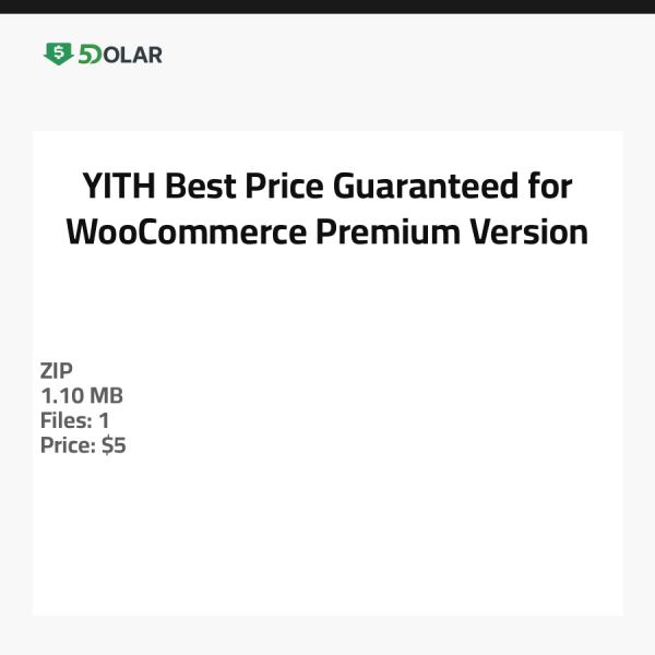 YITH Bestpreisgarantie für WooCommerce - Premium-Version