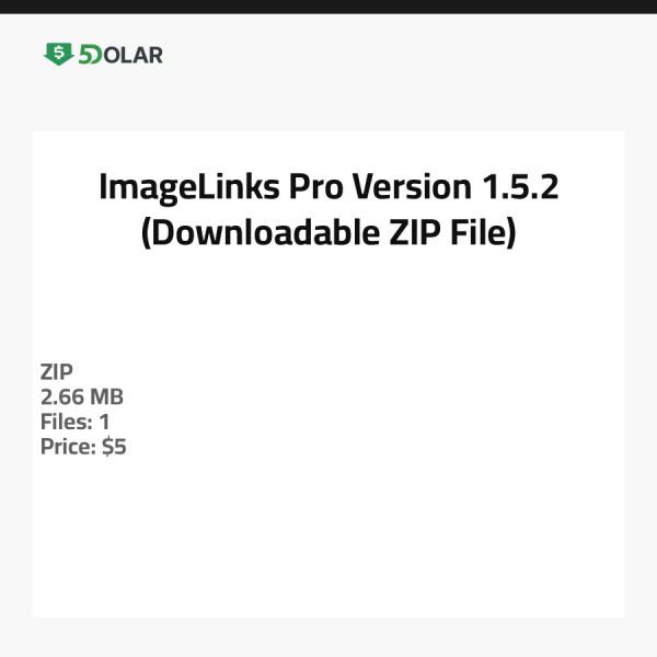 ImageLinks Pro - Version 1.5.2 (Herunterladbare ZIP-Datei)