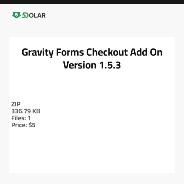 إضافة Gravity Forms للدفع - الإصدار 1.5.3