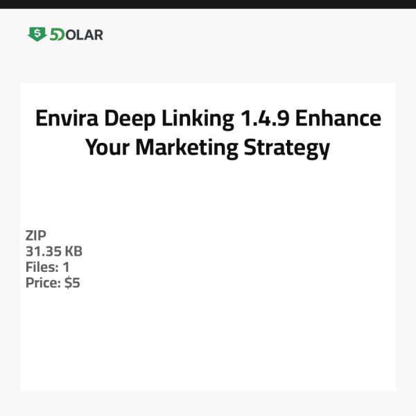 Envira Deep Linking 1.4.9 - عزز استراتيجيتك التسويقية
