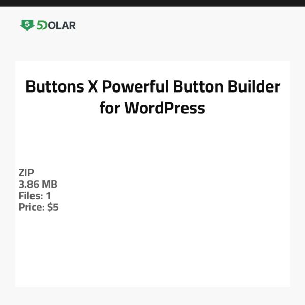 Buttons X - Leistungsstarker Button-Builder für WordPress