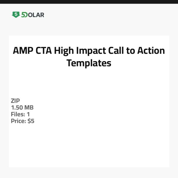 AMP CTA - Hochwirksame Call-to-Action-Vorlagen
