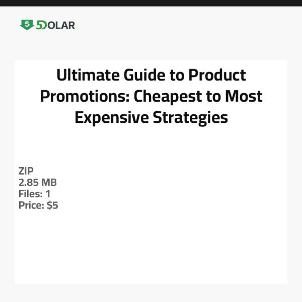الدليل النهائي للترويج للمنتجات: استراتيجيات من الأرخص إلى الأغلى