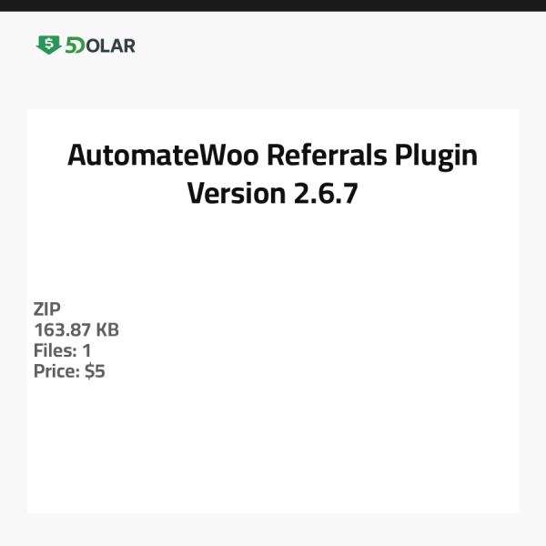 AutomateWoo Empfehlungs-Plugin - Version 2.6.7