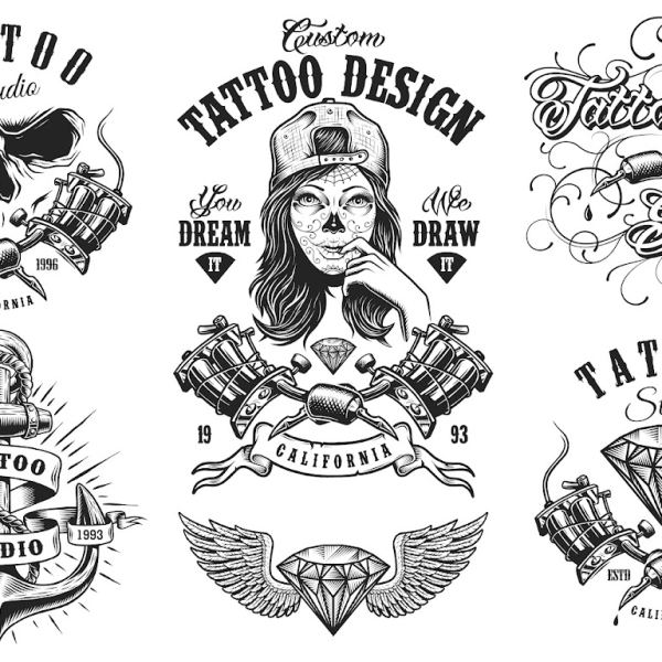 Tattoo Bundle - Komplette Designressourcensammlung