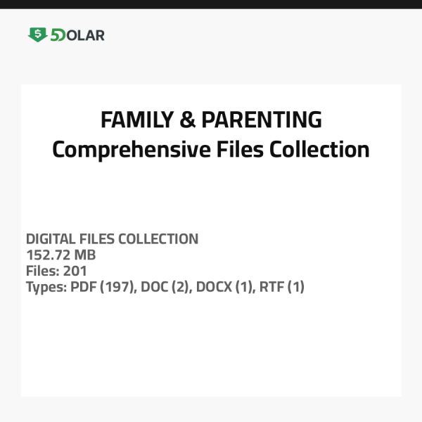 العائلة وتربية الأطفال - مجموعة شاملة من الملفات