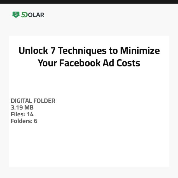 افتح 7 تقنيات لتقليل تكاليف إعلاناتك على فيسبوك