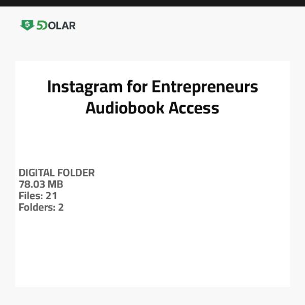 Zugang zum Hörbuch Instagram für Unternehmer