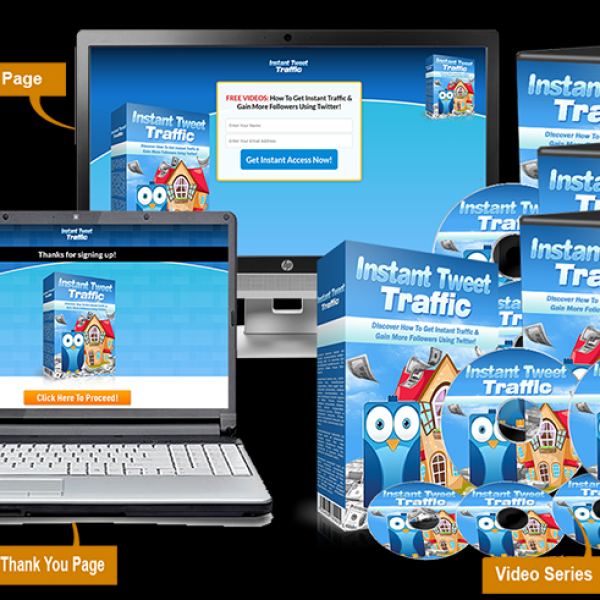 Sofortige Tweet-Verkehr - Greifen Sie auf Ihr komplettes Marketing-Toolkit zu