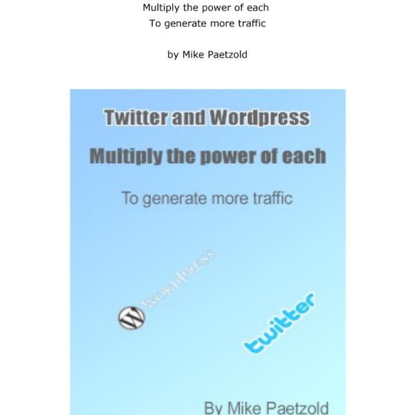 Zugang zum Twitter- und WordPress-Ressourcenordner