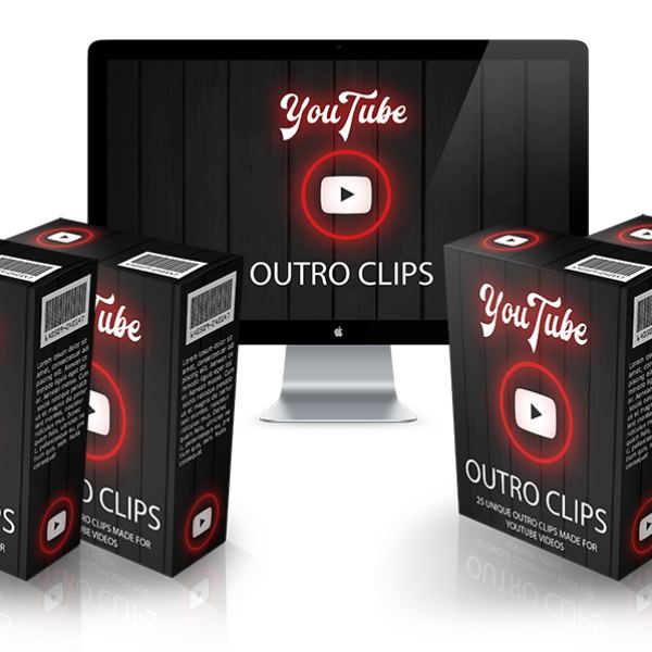 YouTube Outro Clips Zugriff - 32 MP4-Dateien & mehr