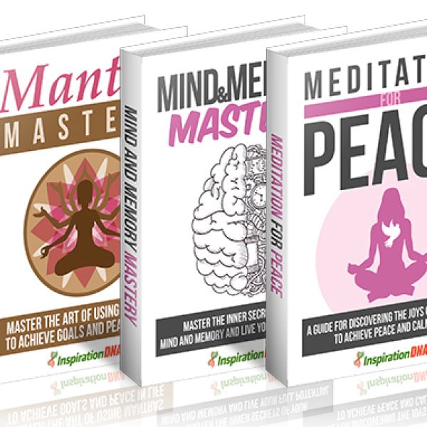 مجموعة من 3 مجلد 12: إتقان العقل والتأمل والمانترا