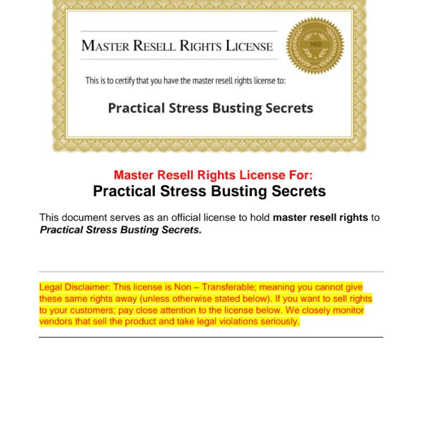 Ultimatives Stressmanagement-Paket - Google Drive Zugriff