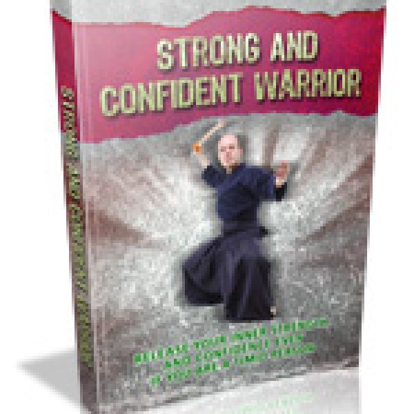 Starker und Selbstbewusster Krieger Digitaler Zugang