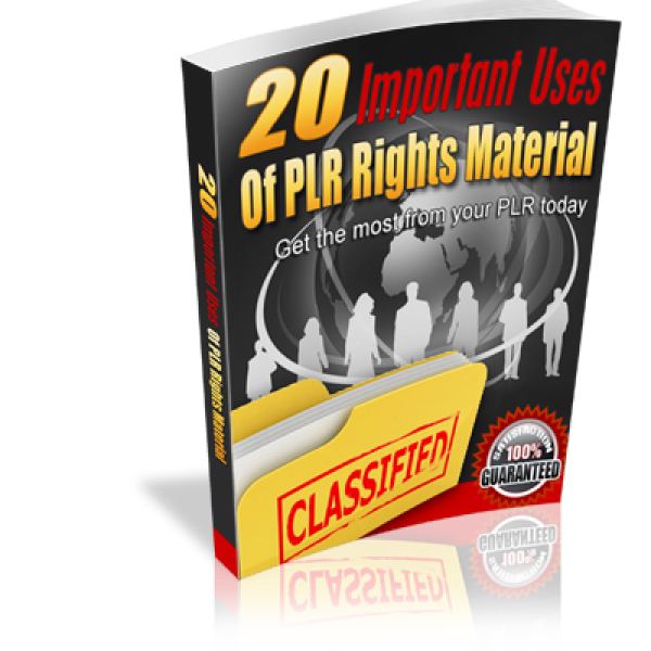 Entdecken Sie 20 wichtige Verwendungszwecke von PLR-Rechten Material