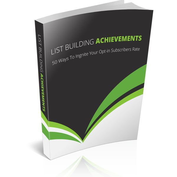 Liste der Erfolge im List Building - Komplettzugangspaket