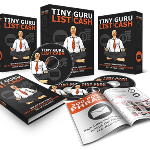 Tiny List Guru Cash - Umfassender Zugang zu Marketingressourcen