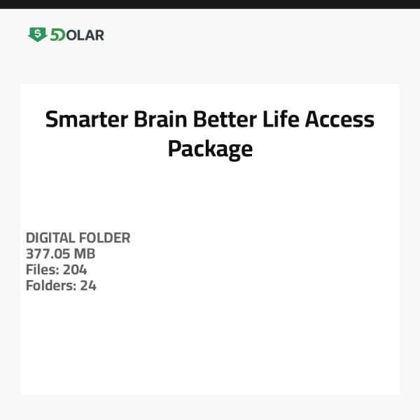 Intelligenter Geist Besseres Leben Zugangspaket