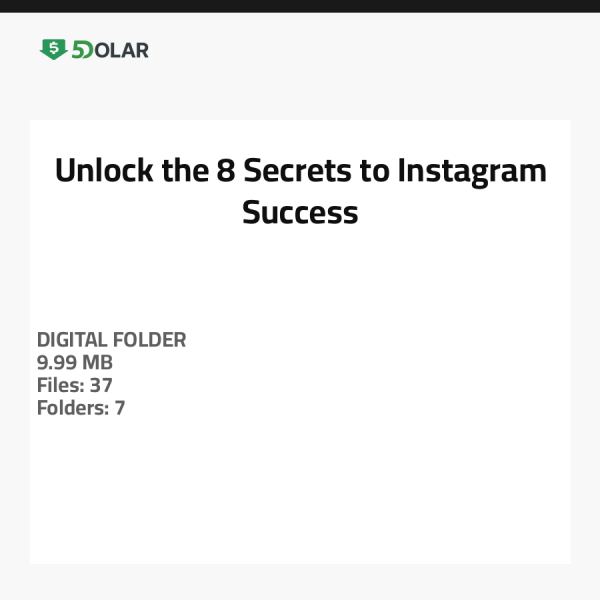 افتح 8 أسرار للنجاح على إنستغرام