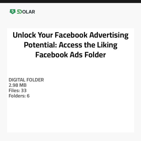 افتح إمكانياتك في إعلانات فيسبوك: الوصول إلى مجلد Liking-Facebook-Ads