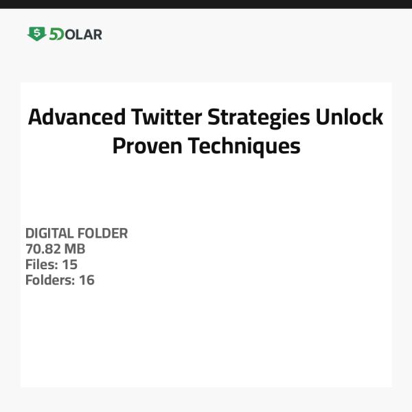 Fortgeschrittene Twitter-Strategien - Bewährte Techniken freischalten