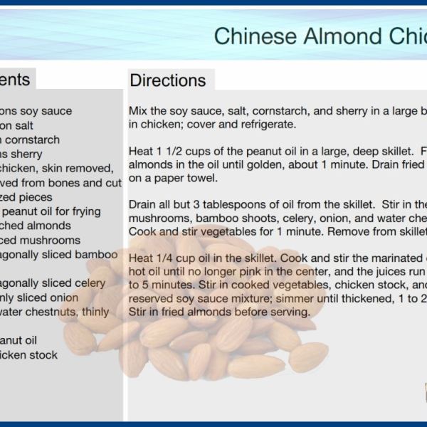 مجموعة وصفات اللوز - وصول حصري