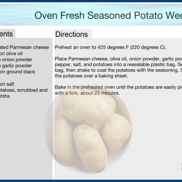 مجموعة صور وصفات البطاطس - الوصول الآن