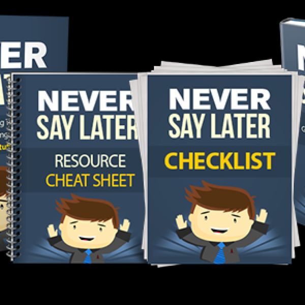 لا تقل أبداً لاحقاً: مركز الموارد النهائي لمكافحة التسويف