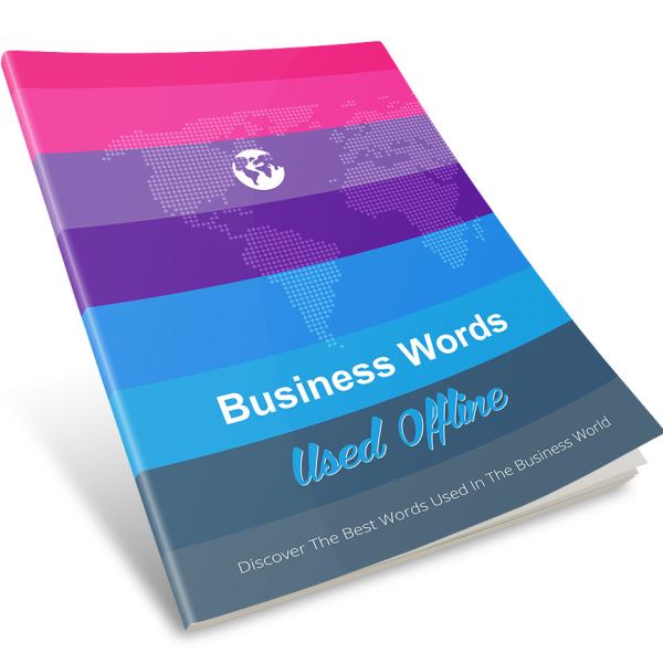 كلمات الأعمال المستخدمة خارج الإنترنت - مجلد موارد شامل